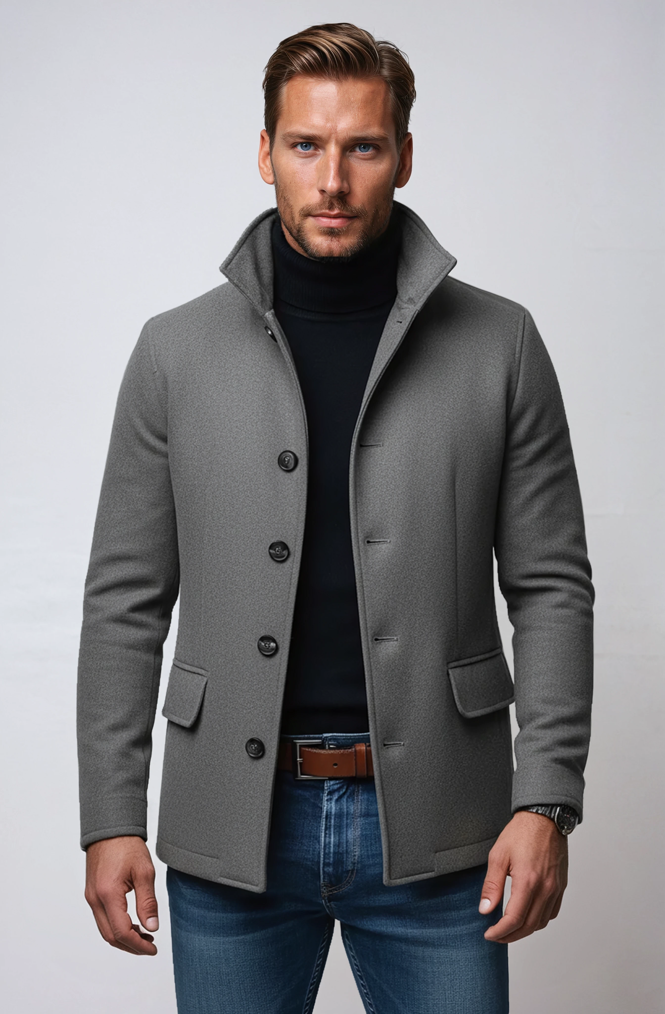 AVANOAH | WINTER WOOL JACKET FOR MEN