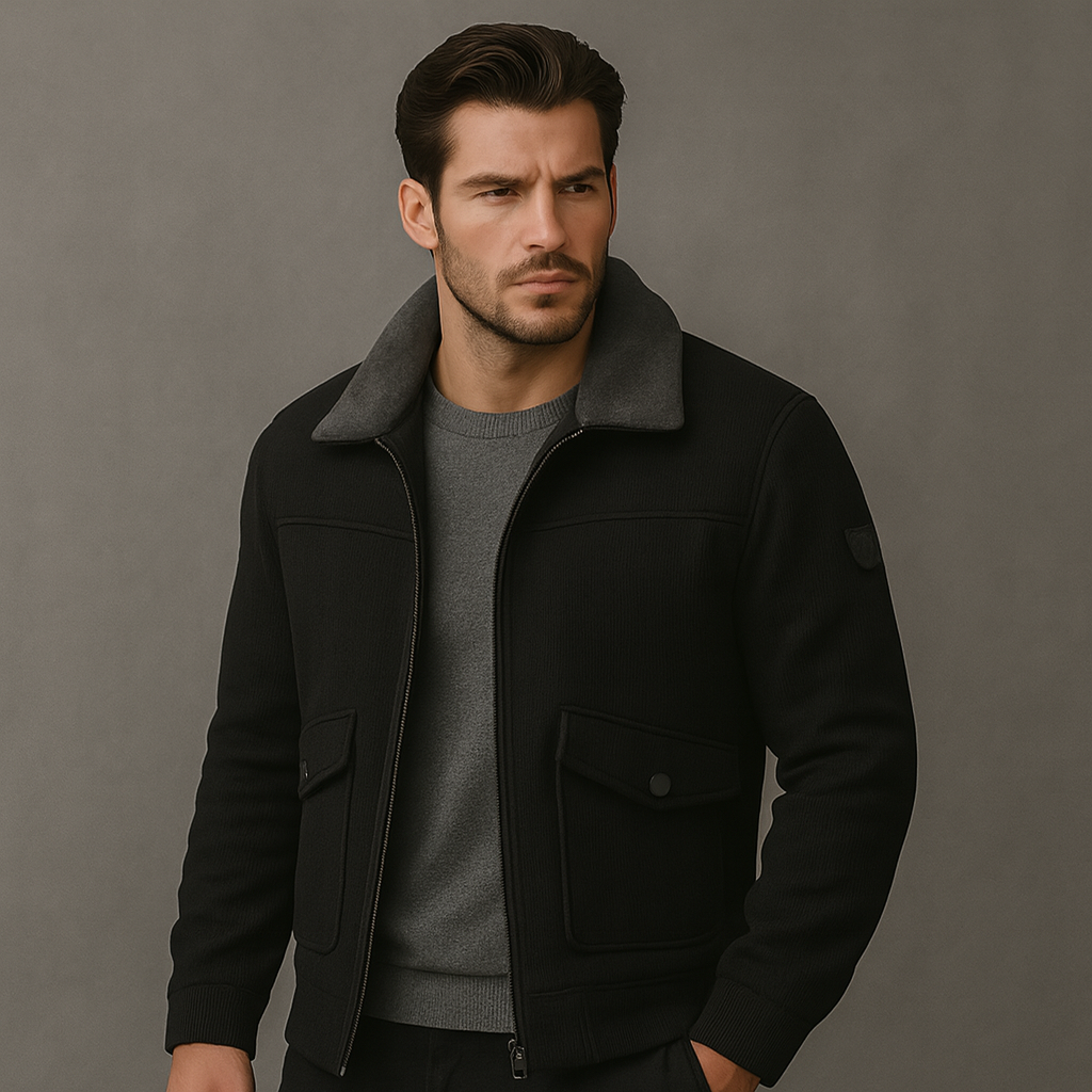 AVANOAH | MEN'S JACKET WITH FAUX FUR
