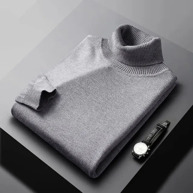 AVANOAH | CLASSIC TURTLENECK SWEATER FOR MEN