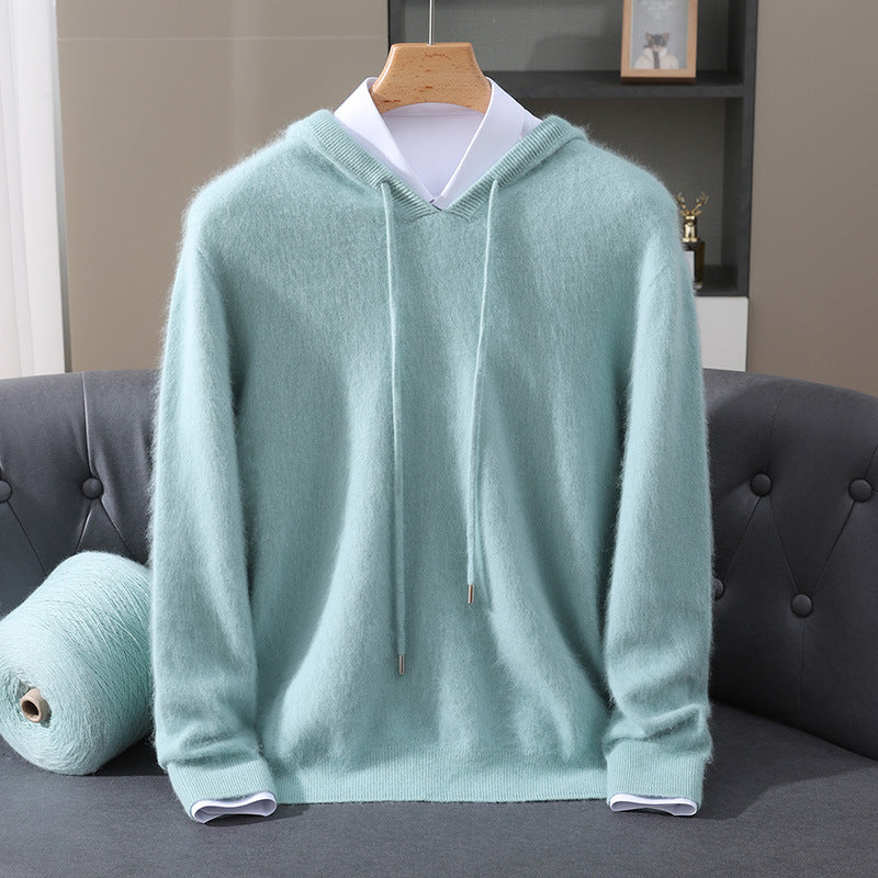 AVANOAH | WOOL BLEND HOODIE FOR MEN
