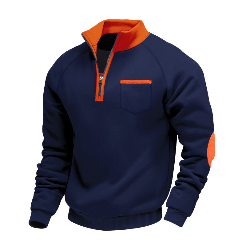 AVANOAH | FLEECE PULLOVER WITH HALF ZIP FOR MEN