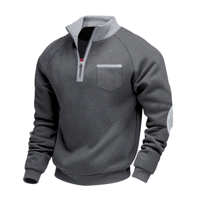 AVANOAH | FLEECE PULLOVER WITH HALF ZIP FOR MEN