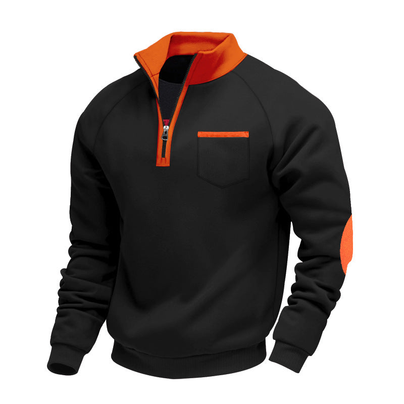 AVANOAH | FLEECE PULLOVER WITH HALF ZIP FOR MEN