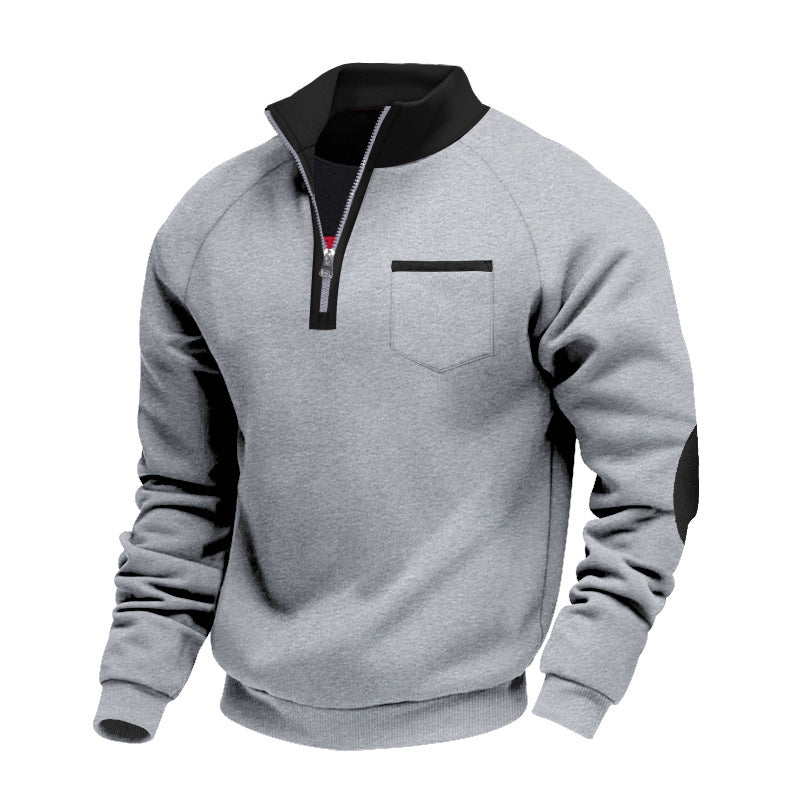 AVANOAH | FLEECE PULLOVER WITH HALF ZIP FOR MEN