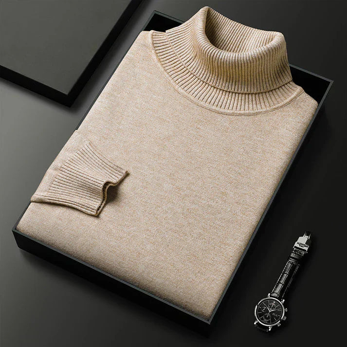 AVANOAH | ROLLED NECK PULLOVER FOR MEN