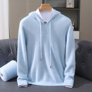 AVANOAH | WOOL BLEND HOODIE FOR MEN