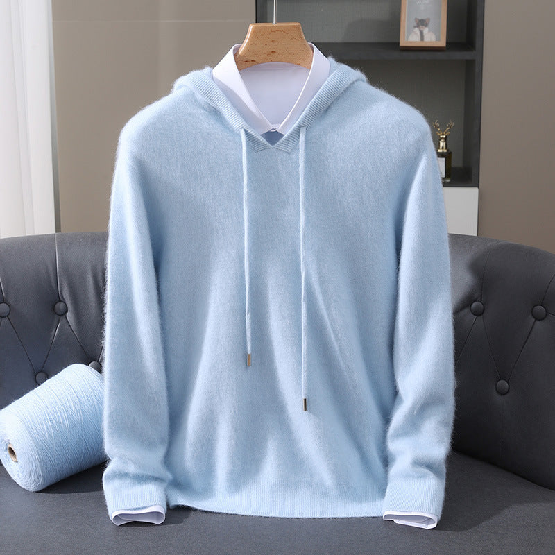 AVANOAH | WOOL BLEND HOODIE FOR MEN