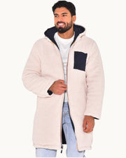 AVANOAH | LONG WARM REVERSIBLE COAT FOR MEN