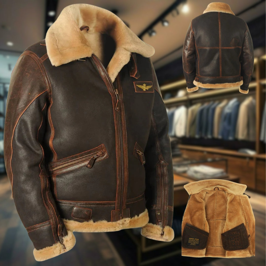 AVANOAH | CLASSIC AVIATOR JACKET FOR MEN