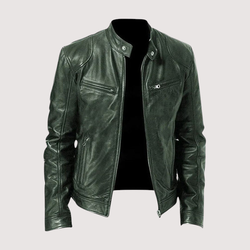 AVANOAH | ELEGANT LEATHER JACKET FOR MEN