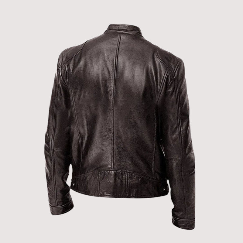 AVANOAH | ELEGANT LEATHER JACKET FOR MEN