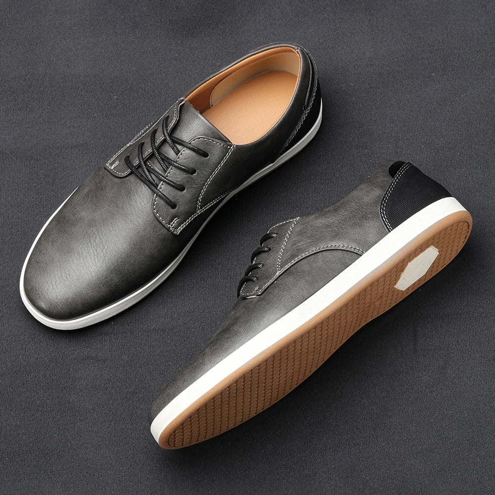 AVANOAH | LEATHER SNEAKERS
