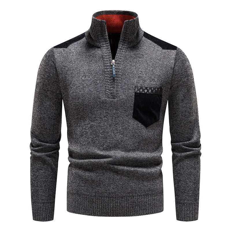 AVANOAH | MEN'S FLEECE SWEATER WITH ZIP
