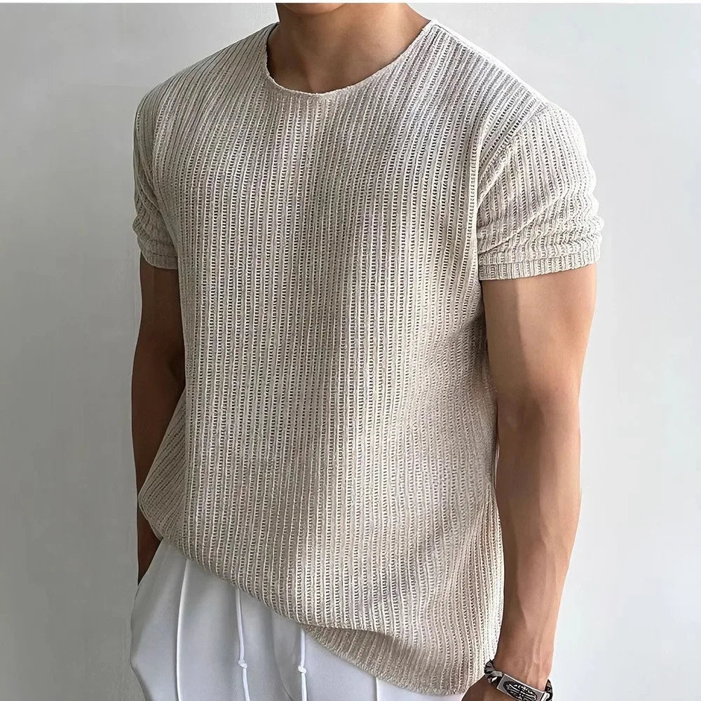 AVANOAH | KNIT T-SHIRT FOR MEN