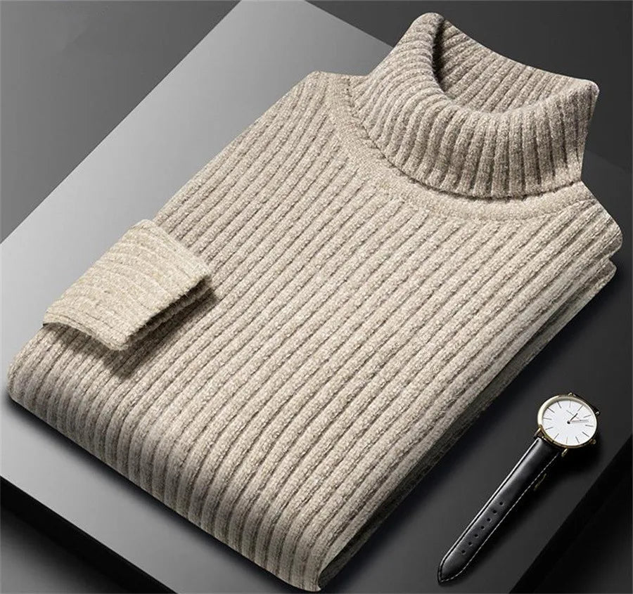 AVANOAH | ROLLED COLLAR SWEATER FOR MEN