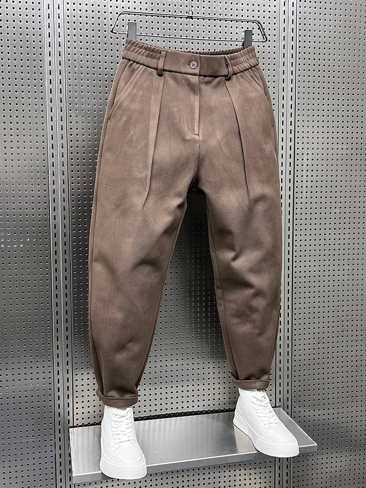 AVANOAH | TAPERED TEXTURED PANTS