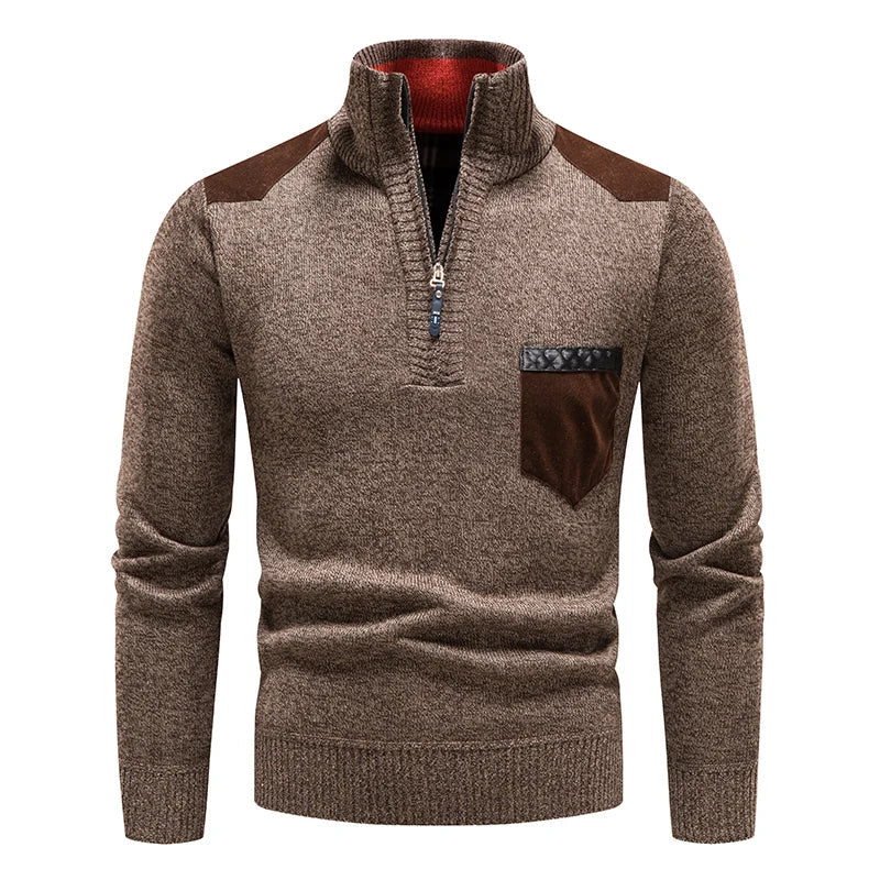 AVANOAH | MEN'S FLEECE SWEATER WITH ZIP