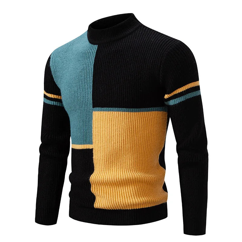 AVANOAH | COLORED KNIT SWEATER FOR MEN