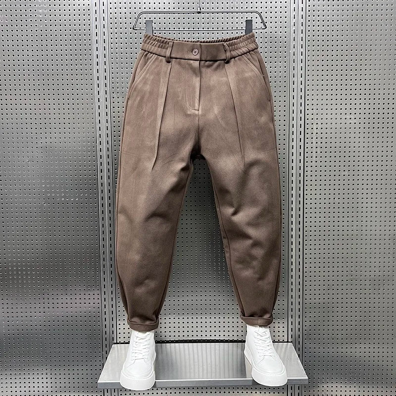 AVANOAH | TAPERED TEXTURED PANTS