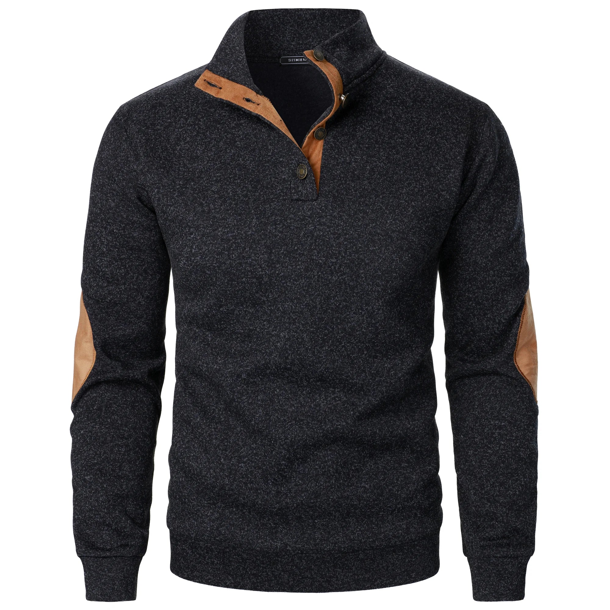 AVANOAH | BUTTON-IN KNIT SWEATER FOR MEN