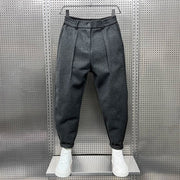 AVANOAH | TAPERED TEXTURED PANTS