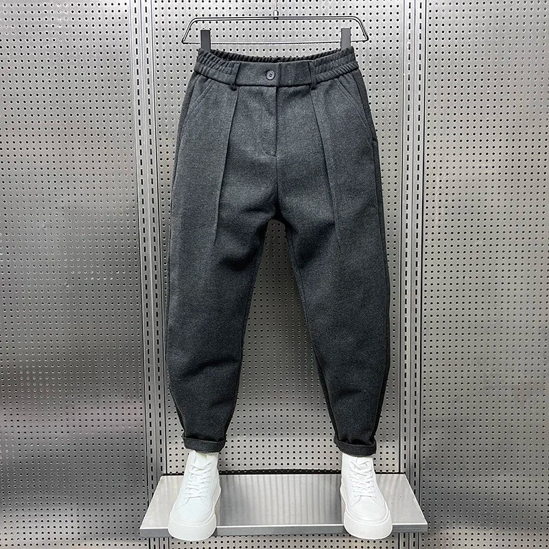 AVANOAH | TAPERED TEXTURED PANTS