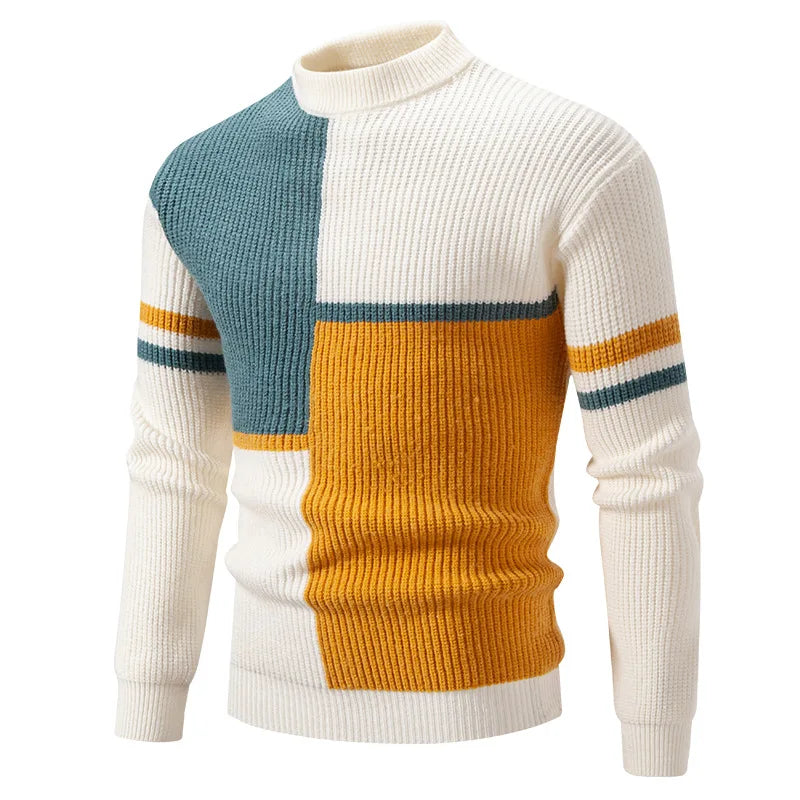 AVANOAH | COLORED KNIT SWEATER FOR MEN