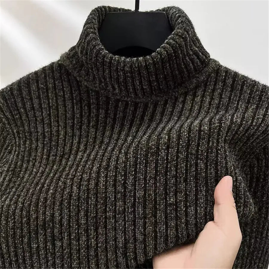 AVANOAH | ROLLED COLLAR SWEATER FOR MEN