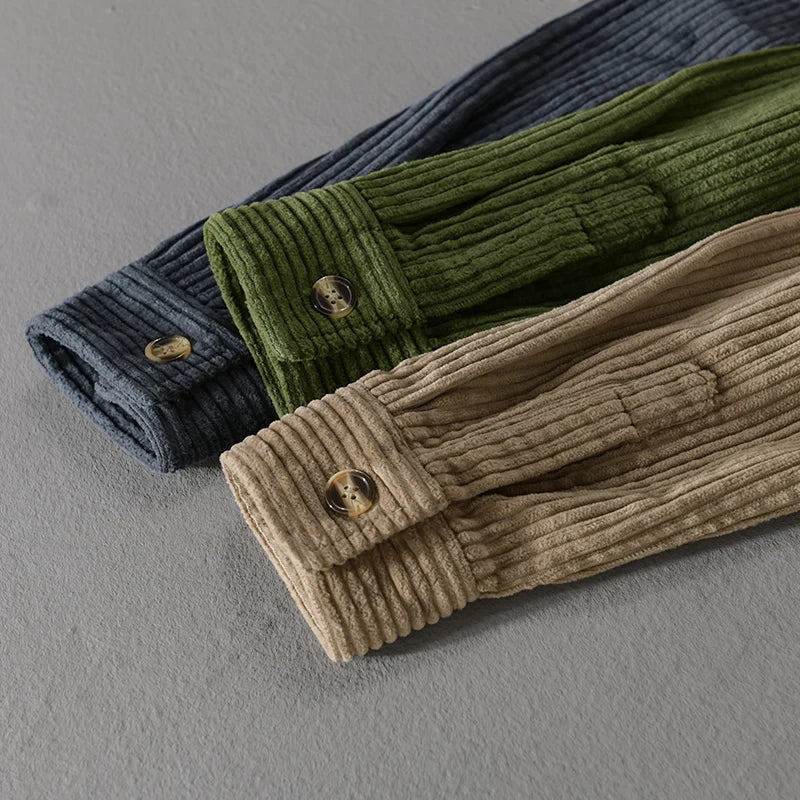 AVANOAH | ELEGANT CORDUROY SHIRT