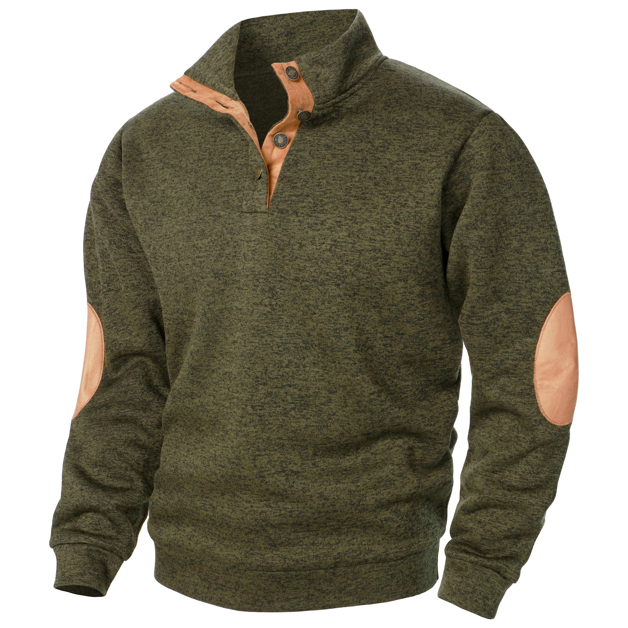 AVANOAH | BUTTON-IN KNIT SWEATER FOR MEN