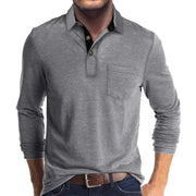AVANOAH | CLASSIC LONG SLEEVE POLO FOR MEN