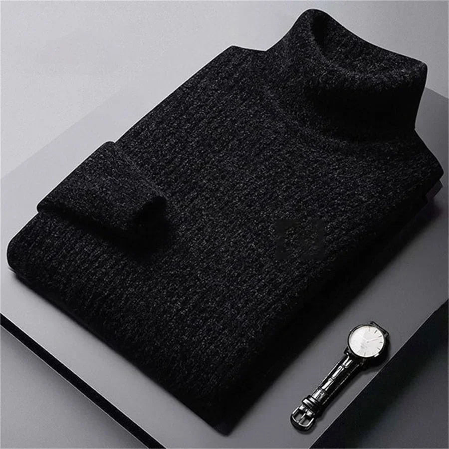 AVANOAH | ROLLED COLLAR SWEATER FOR MEN