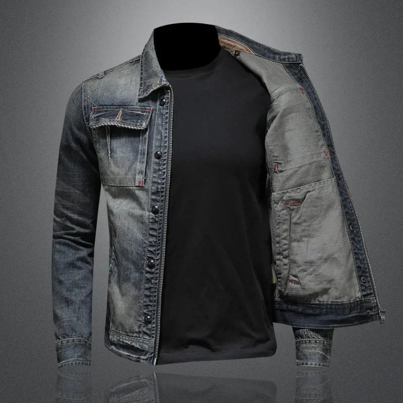 AVANOAH | ELEGANT DENIM JACKET FOR MEN