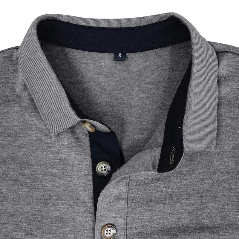 AVANOAH | CLASSIC LONG SLEEVE POLO FOR MEN