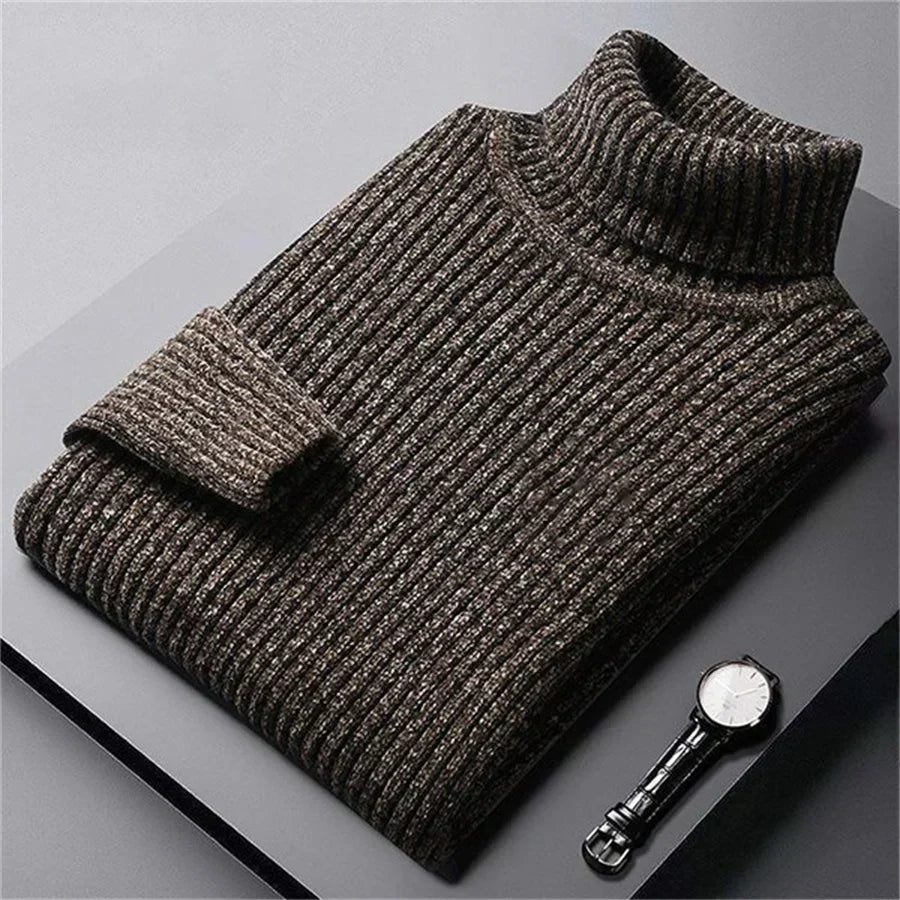 AVANOAH | ROLLED COLLAR SWEATER FOR MEN