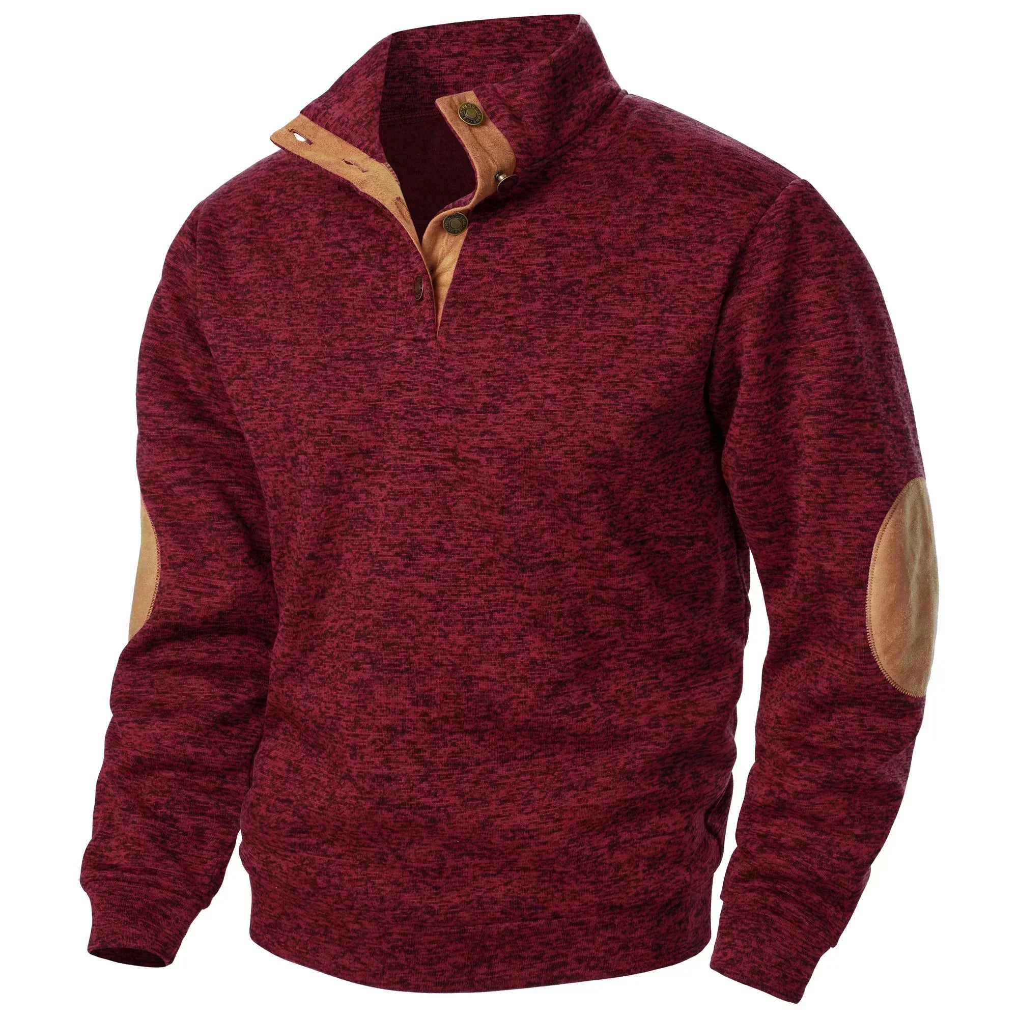 AVANOAH | BUTTON-IN KNIT SWEATER FOR MEN