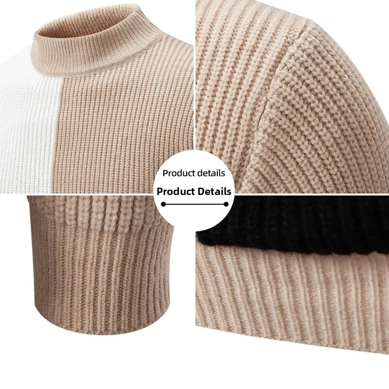 AVANOAH | COLORED KNIT SWEATER FOR MEN