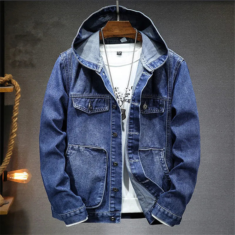 AVANOAH | RETRO DENIM HOODIE