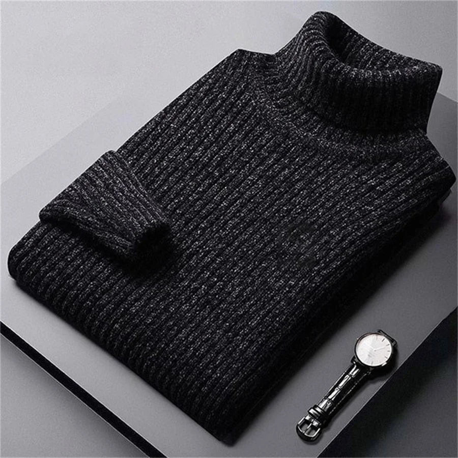 AVANOAH | ROLLED COLLAR SWEATER FOR MEN