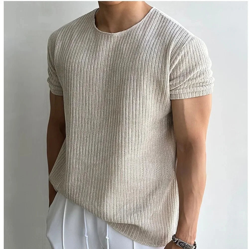 AVANOAH | KNIT T-SHIRT FOR MEN