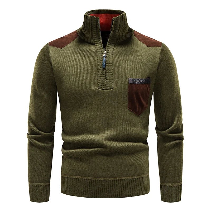 AVANOAH | MEN'S FLEECE SWEATER WITH ZIP