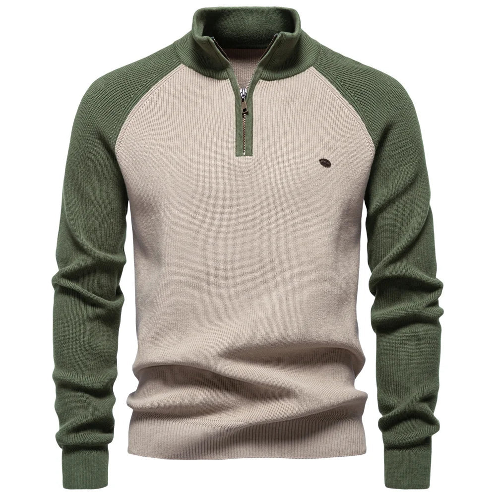 AVANOAH | ZIPPERED PULLOVER FOR MEN