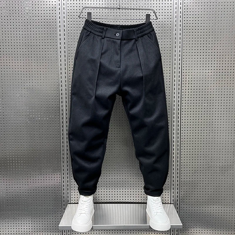 AVANOAH | TAPERED TEXTURED PANTS