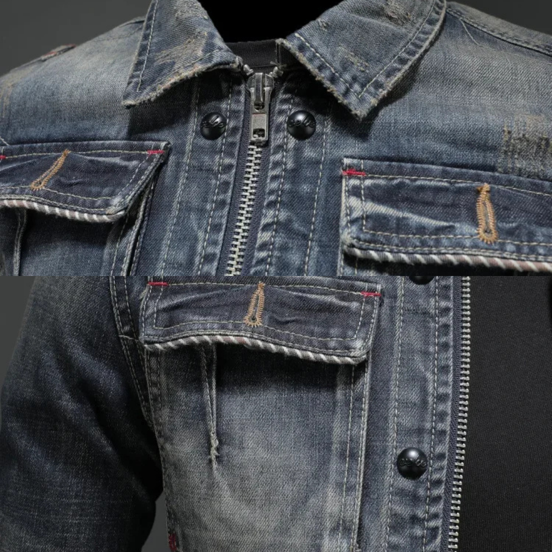 AVANOAH | ELEGANT DENIM JACKET FOR MEN