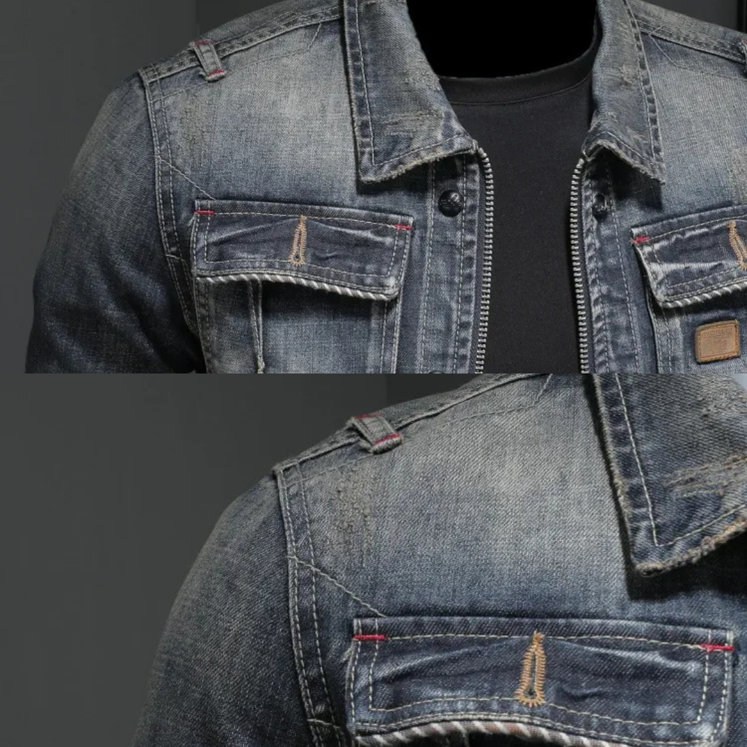 AVANOAH | ELEGANT DENIM JACKET FOR MEN