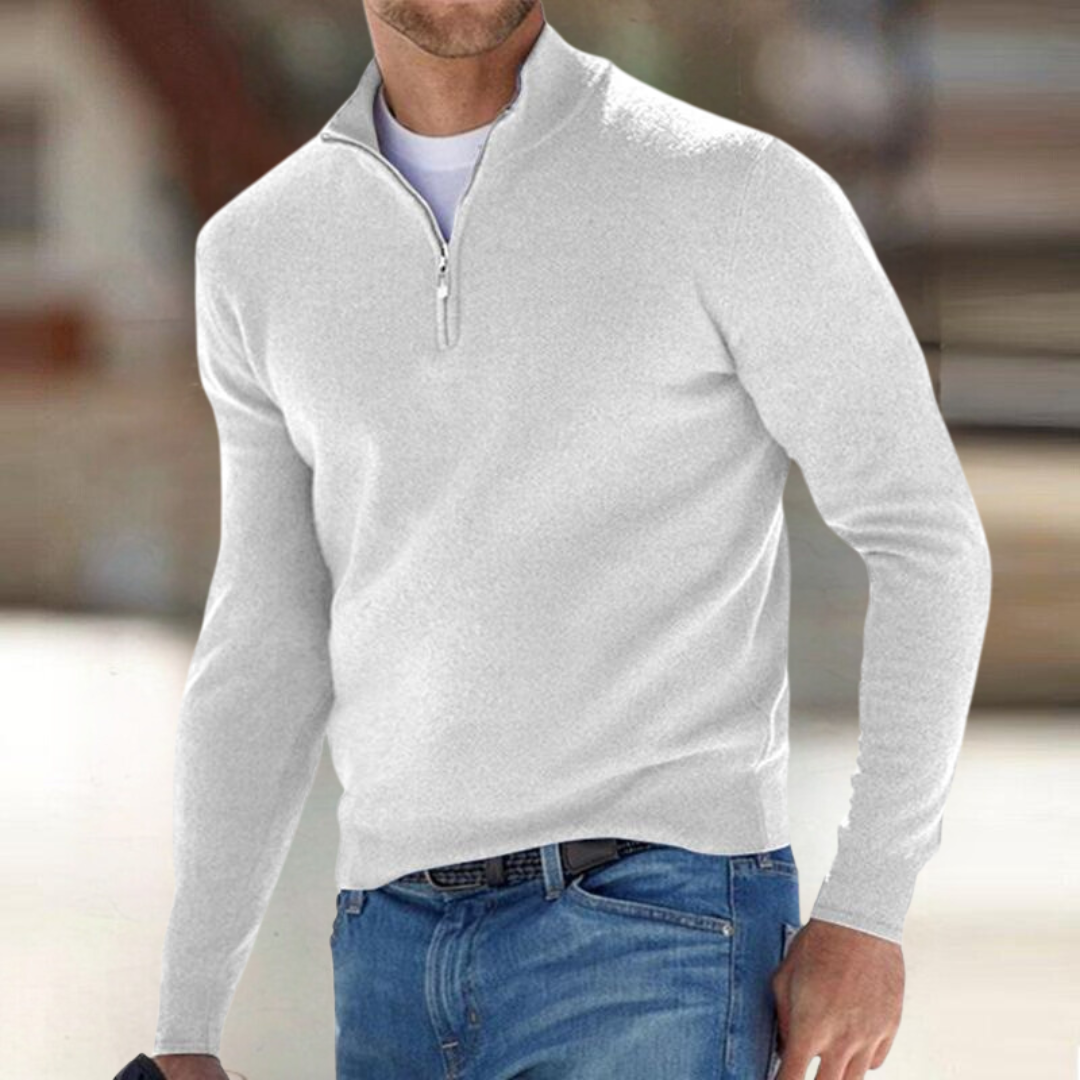 AVANOAH | ZIP-UP PULLOVER FOR MEN