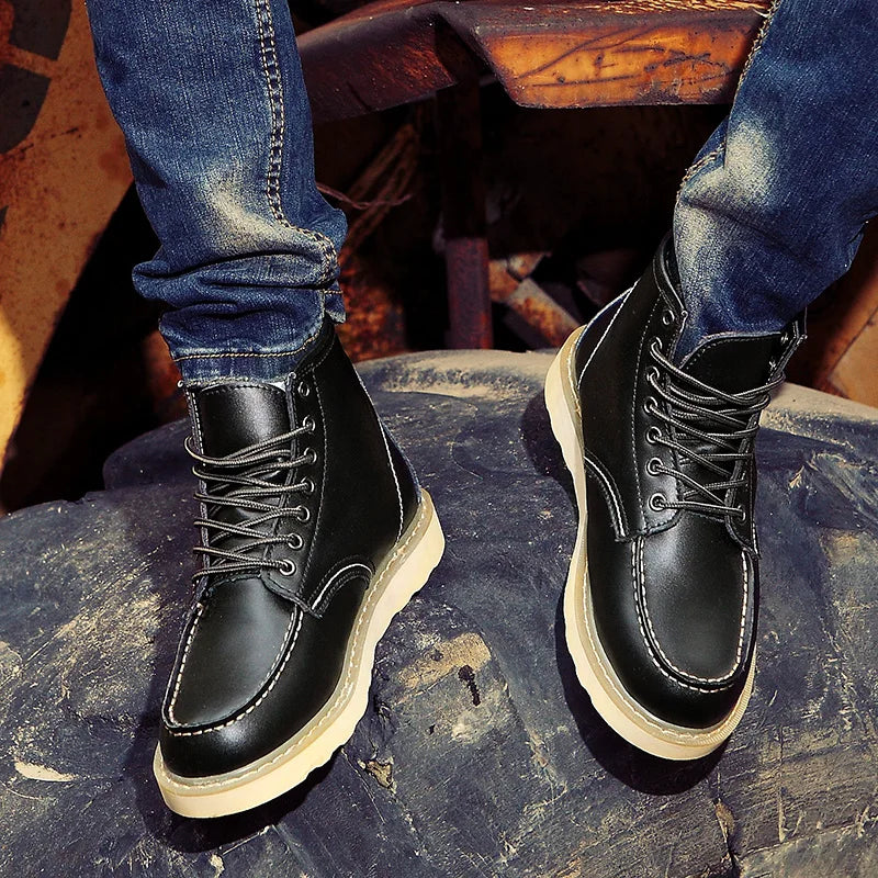 AVANOAH | CLASSIC LACE-UP BOOTS FOR MEN