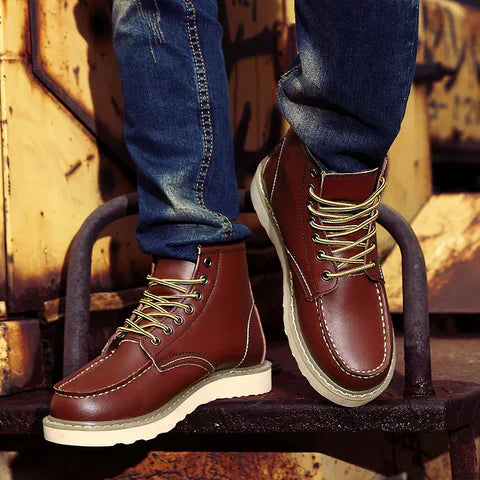 AVANOAH | CLASSIC LACE-UP BOOTS FOR MEN