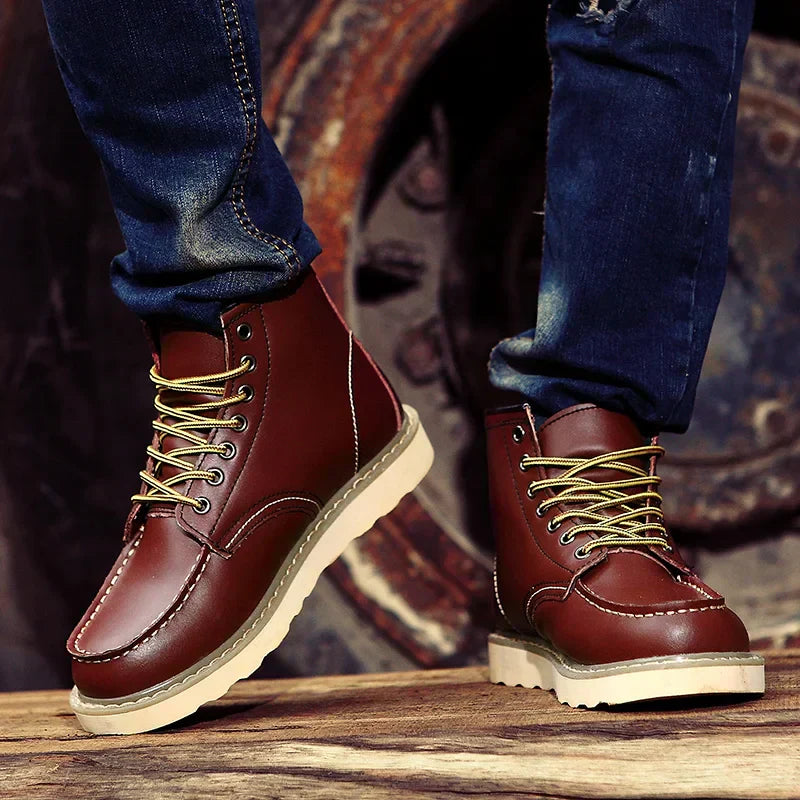 AVANOAH | CLASSIC LACE-UP BOOTS FOR MEN