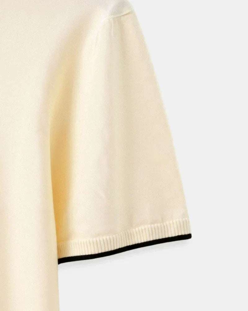 AVANOAH | CUSTOM POLO IN PIQUÉ WITH CONTRASTING DETAILS